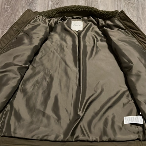 Madewell green jacket. Size S - Picture 8 of 9